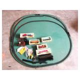 Train Set Up On Wood W/Trains 4Ftx4Ft Train Set Up On Wood W/Trains 4Ftx4Ft