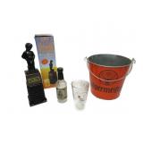 Little Wizard Liquor Despenser,Tin Party Bucket Little Wizard Liquor Despenser,Tin Party Bucket