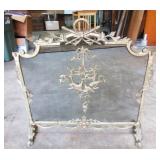 Antique Brass Fireplace Screen 28.5'Wx26.5'T Antique Brass Fireplace Screen 28.5'Wx26.5'T