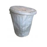 Vintage Trash Can Has Holes Vintage Trash Can Has Holes