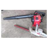 Troy Built Gas Blower W/Trimmer Untested Troy Built Gas Blower W/Trimmer Untested