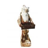 Cast Iron Frog Art 21.5'T Cast Iron Frog Art 21.5'T