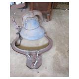 Cast Iron Bell: 15'W x 10'T Cast Iron Bell: 15'W x 10'T