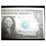 $1 1963A Star Note Ser# B45444739* GEM NEW $1 1963A Star Note Ser# B45444739* GEM NEW