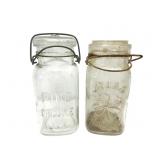 Antique Quart Mason Jars Antique Quart Mason Jars