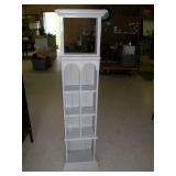 Painted Display Shelf: 67'T x16.5'W x8.5'D Painted Display Shelf: 67'T x16.5'W x8.5'D