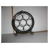 7 Bottle Wine Rack - Portable 7 Bottle Wine Rack - Portable