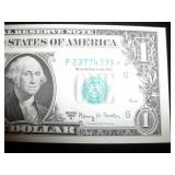 $1 1963A Star Note Ser# F23774339* GEM NEW $1 1963A Star Note Ser# F23774339* GEM NEW