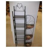 2 Foldable Metal Displays Shelfs 2 Foldable Metal Displays Shelfs