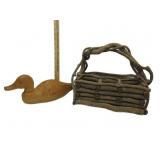 Wood Duck W/Basket Wood Duck W/Basket
