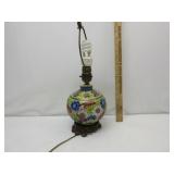 Enamel Brass Lamp Broke Base Enamel Brass Lamp Broke Base
