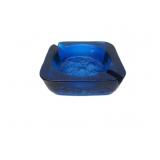 Colbalt Blue Mid Century Ashtray Colbalt Blue Mid Century Ashtray
