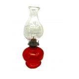 Vintage Oil Lamp: 15'T Vintage Oil Lamp: 15'T