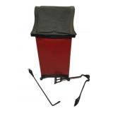 Vintage Ash Bin w/Tools Vintage Ash Bin w/Tools