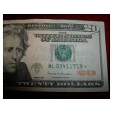 $20 2017 Star Note Ser# NL03411719* $20 2017 Star Note Ser# NL03411719*