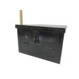 Antique Metal Cash Box Antique Metal Cash Box