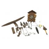Vinatge Coo-Coo Clock W/Parts Non Working Vinatge Coo-Coo Clock W/Parts Non Working