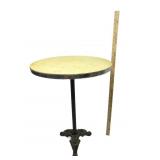 Vintage Table,Metal Base Vintage Table,Metal Base