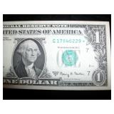 $1 1963A Star Note Ser# G17846229* GEM NEW $1 1963A Star Note Ser# G17846229* GEM NEW