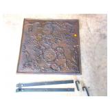 1772 Antique Cast Iron Hanger 23"x23"