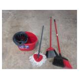 O-Cedar Brooms,Dust Mop,Mop Bucket