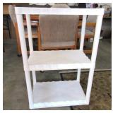 Plastic Storage Shelf 22.5"Wx33.5"T