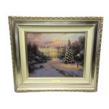 Thomas Kinkade: Lights Of Liberty 16x20 No COA