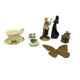 Ceramic Pieces,Butterfly Is Plastic