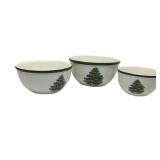 Ceramic Christmas Bowls