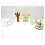Christmmas Decor,Angels,Deer,Snowglobe,Manger