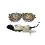 Kinder Spirit Glow In The Dark Plates,Feather Decr
