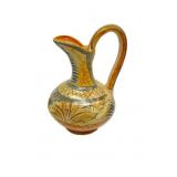 Mexican Clay Pitcher 9"T