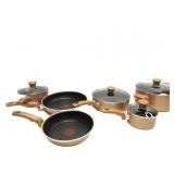 T-Fal Copper Pan Set