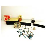 Jewelry Boxes w/Jewelry: Some Maybe Missing Pieces