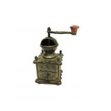 Antique Brass Coffee Grinder w/Broken door- 8
