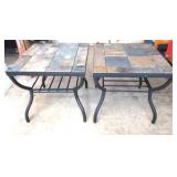 Tile Top End Tables,Tiles Come Out 23"Tx24"W
