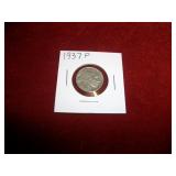 1937 P Indian/Buffalo Nickel