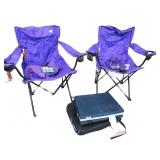 Sport Chairs,W/Cushioned Seats