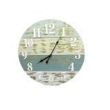 Country Barn Wood Design Clock 20" Wks