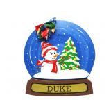 Duke Wood Christmas Ornament Snowman Hanger
