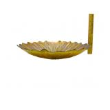 Beautiful Sun Flower Bowl Made In Italy