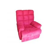Fabric Red Recliner