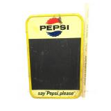 Vintage Chalk Board Pepsi Sign Metal