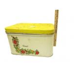 Vintage Metal Bread Box