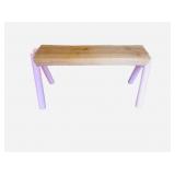 Handcrafted Bench 40'W