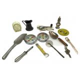 Vintage Kitchen,Can Openers,Timer,Coasters