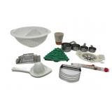 Kitchen Items,Strainer,Meas Cups,Egg Slicer