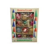 Vintage Santa Land Ornaments