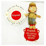 Vintage Campbells Soup Doll,Bowl