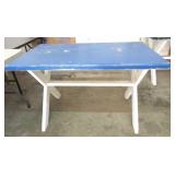 Wood Table 4.5'Wx28.5'D